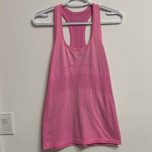 Lululemon Women's bright Pink Racerback Tank Top size 8